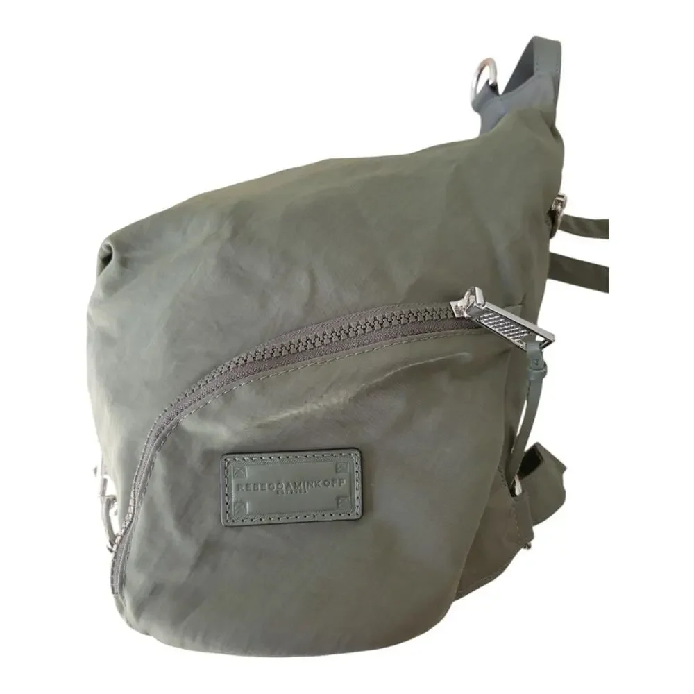 Rebecca Minkoff Julian nylon Olive Green Backpack